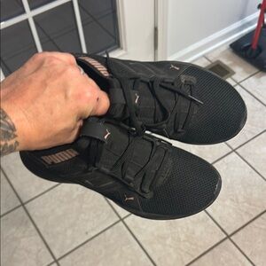 Puma Black Athletic Sneakers